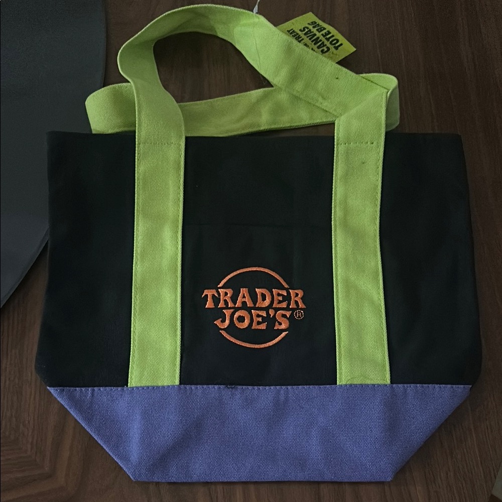 Black and Green Tote Bag